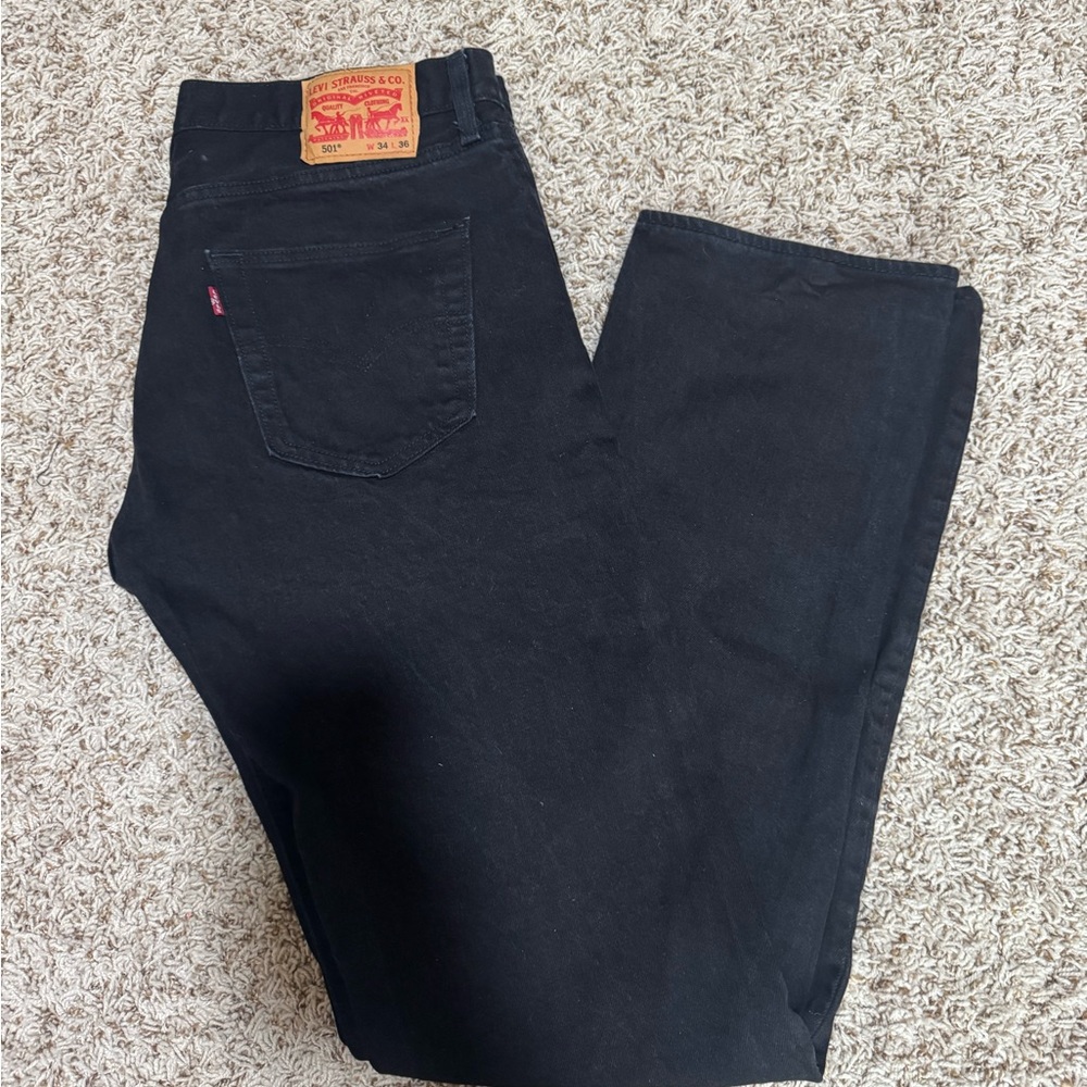 Levi's Men's Bootcut Jeans - Black